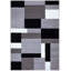 KILAS Grey Area Rug & Runner – Non-Slip Polypropylene Carpet for Hallway, Bedroom & Kitchen-952132119