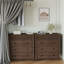 Commode à tiroirs pour chambre à coucher, commode cannelée, armoire de rangement moderne en bois-701352519