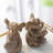 Set of 2, 4.3x4x6" Elephant Bookends