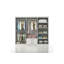 Berend 6 Door Manufactured Wood Wardrobe-795956629