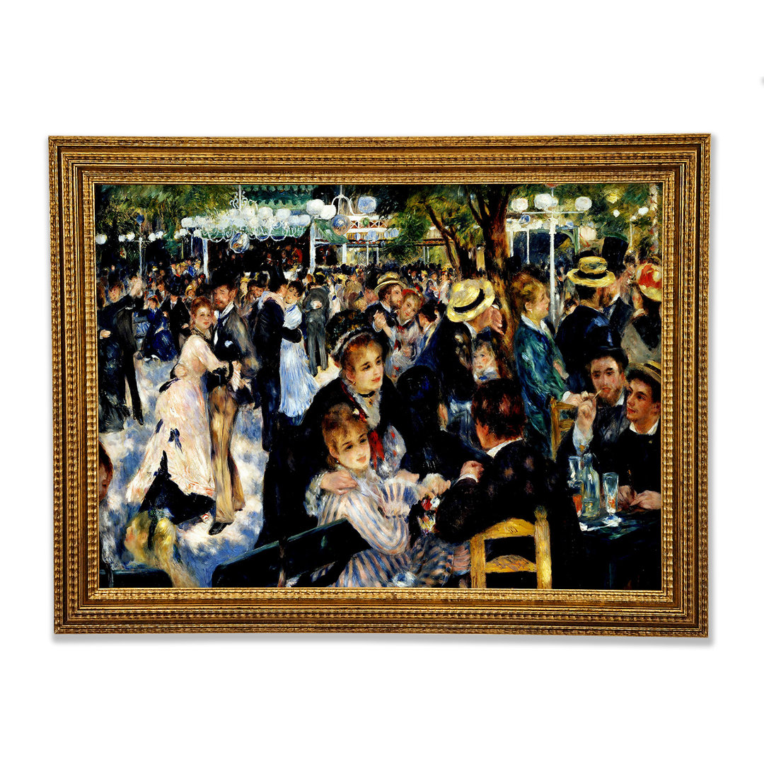 Montmartre von Renoir - Einzelne Bilderrahmen Kunstdrucke