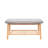 35.6" Upholstered Shoe Bench with Storage Shelf for Entryway, Gray Velvet Cushion-1913240562-1935867957