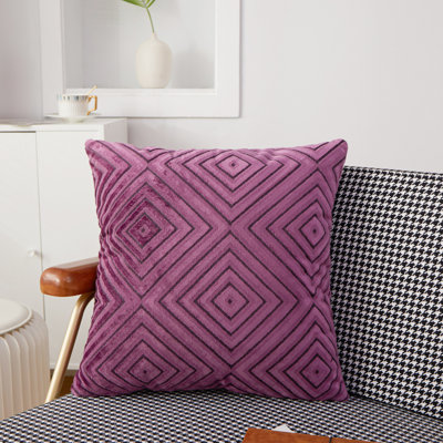 Geometric Reversible Pillow Cover