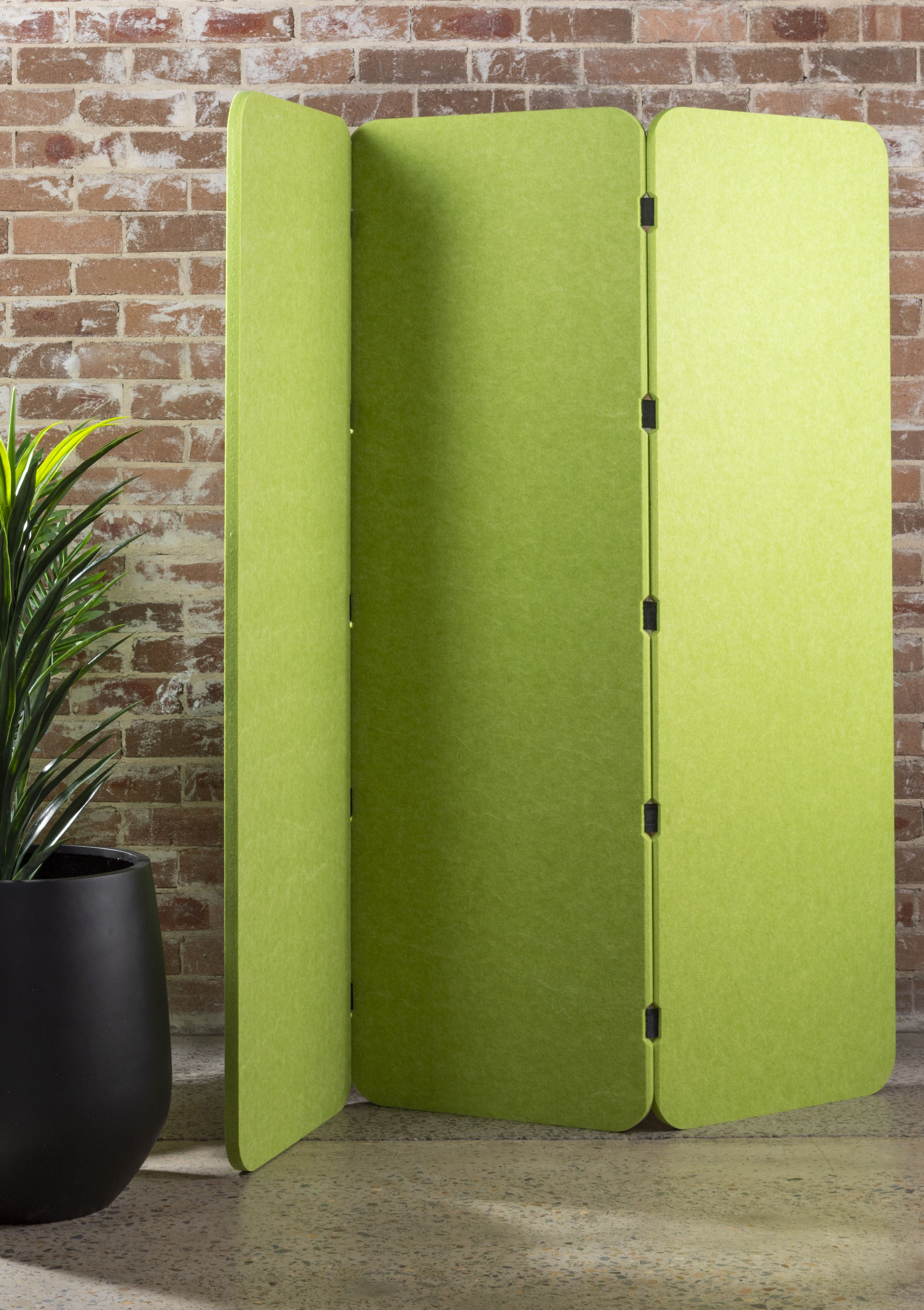 Lumeah Concertina 3 Panel Privacy Room Divider Wayfair