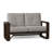 Vale 60.5'' Wide Aluminum Loveseat with Cushions-98918513-98918508