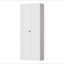 Armoire de cuisine 72 po en métal blanc avec portes, organisateur de rangement autoportant robuste avec 5 tablettes réglables, assemblage sans outils pour garde-manger, cuisine, salle de bain