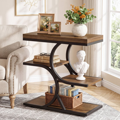 4-Tier Narrow Side Table