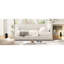 Lit de jour polyvalent en velours côtelé beige L - S'adapte à différents décors-1865654031-1865654018