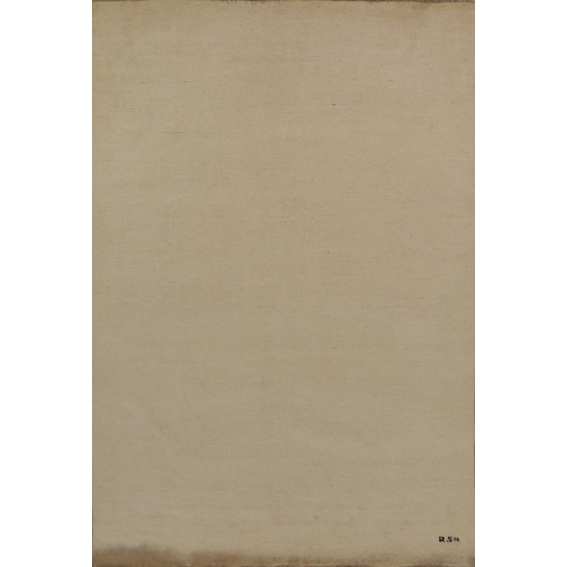 Solid Modern Gabbeh Oriental Area Rug 7x10
