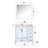 Jacques 36 in W x 22 in D Left Offset Single Bath Vanity-112872588