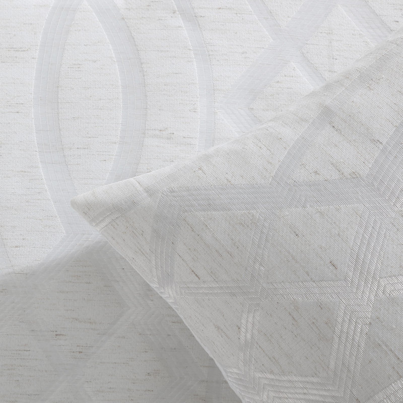 Tahari Home Trellia 5-Piece Grey Trellis Jacquard Comforter Set, King Comforter + 5 Additional Pieces