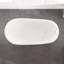 Baignoire autoportante en acrylique blanc brillant 60 po Eviva Luna