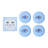 Fleur Small Plate Set