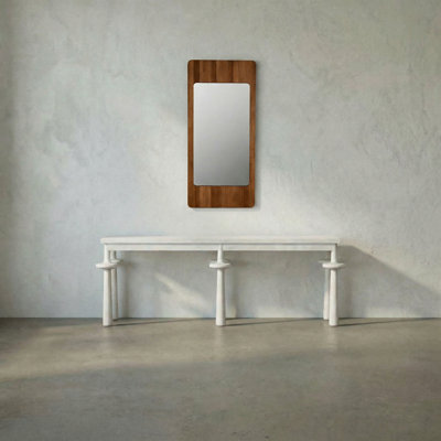 Franklin Mirror, C, Dark Walnut