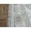 Tapis décoratif en laine de conception unique Oushak noué à la main Ivoire 8 pi 11 po x 11 pi 9 po Oushak