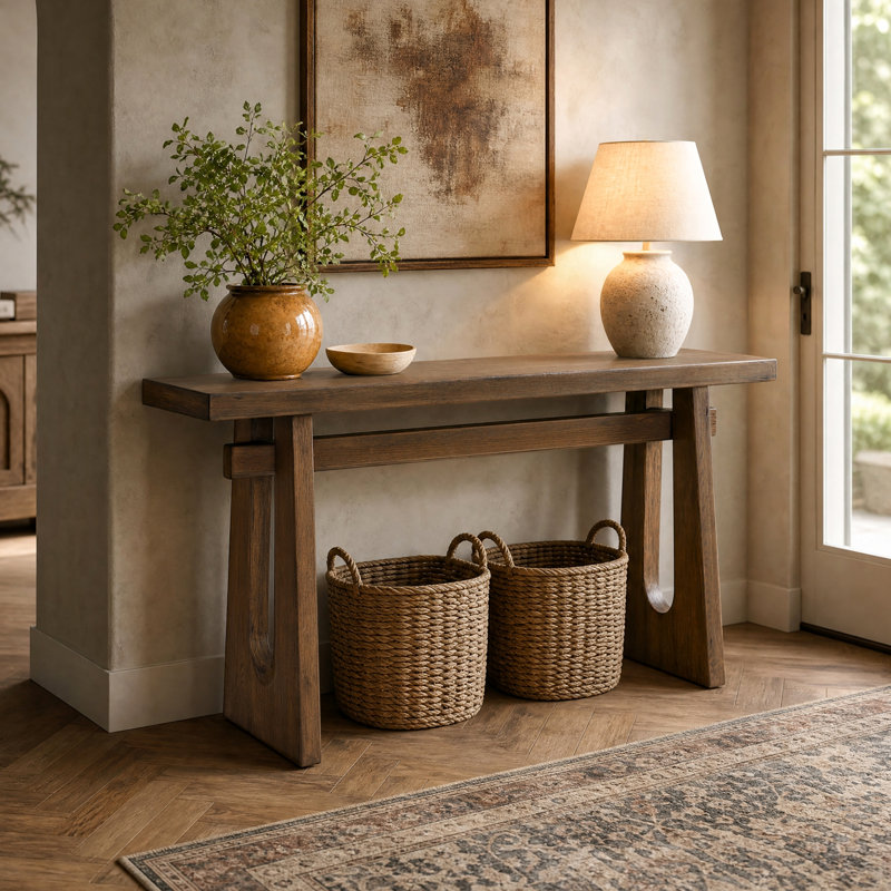 Console en bois 59,2 "Modari, 59'', Walnut Brown