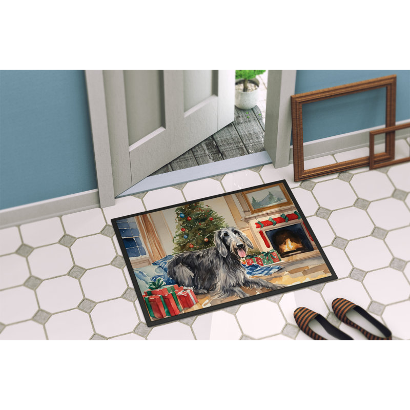 Tapis d'entrée antidérapant Jazion, L 18 po x L 27 po