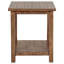 Castleton Distressed Brown 3-Piece Coffee And End Table Set-1395410044