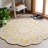 Lynd Novelty Hand Tufted Wool Geometric Rug-35007129
