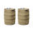 Good Ideas 50 Gallons Weather Resistant Plastic Drainable Rain Barrel