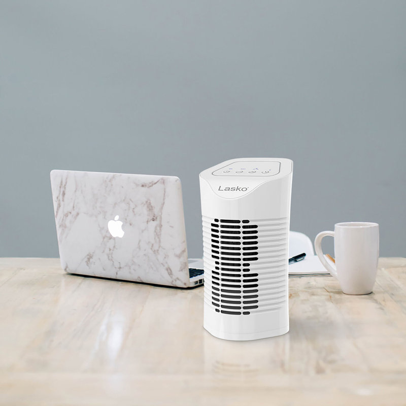 Lasko Desktop Air Purifier with 3-Stage Air Cleaning System