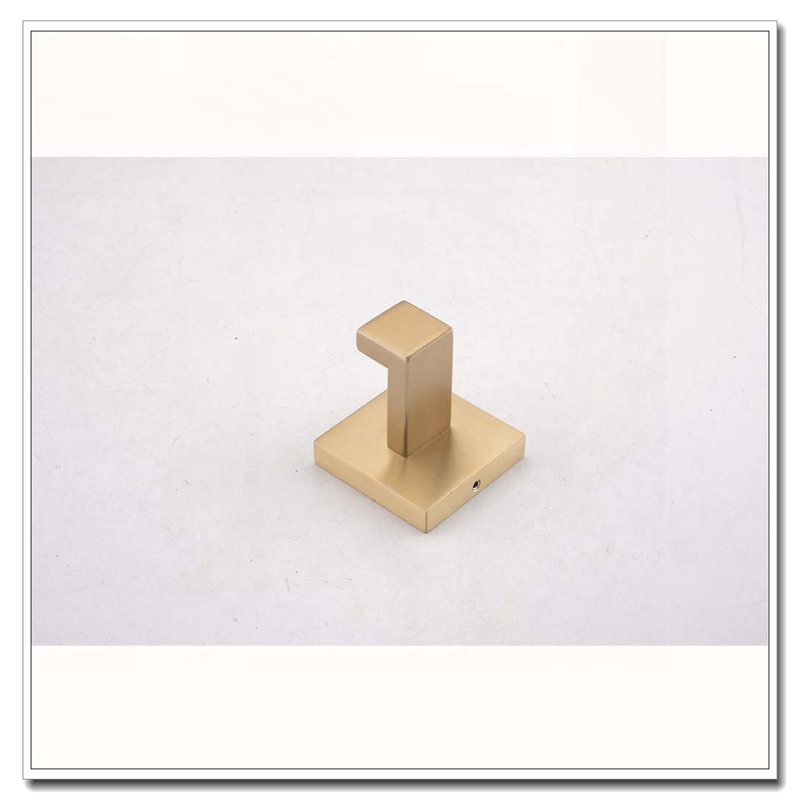 4-Piece Bathroom Hardware Set with Hidden Mounting & Rust-Resistant Finish, Brushed Gold