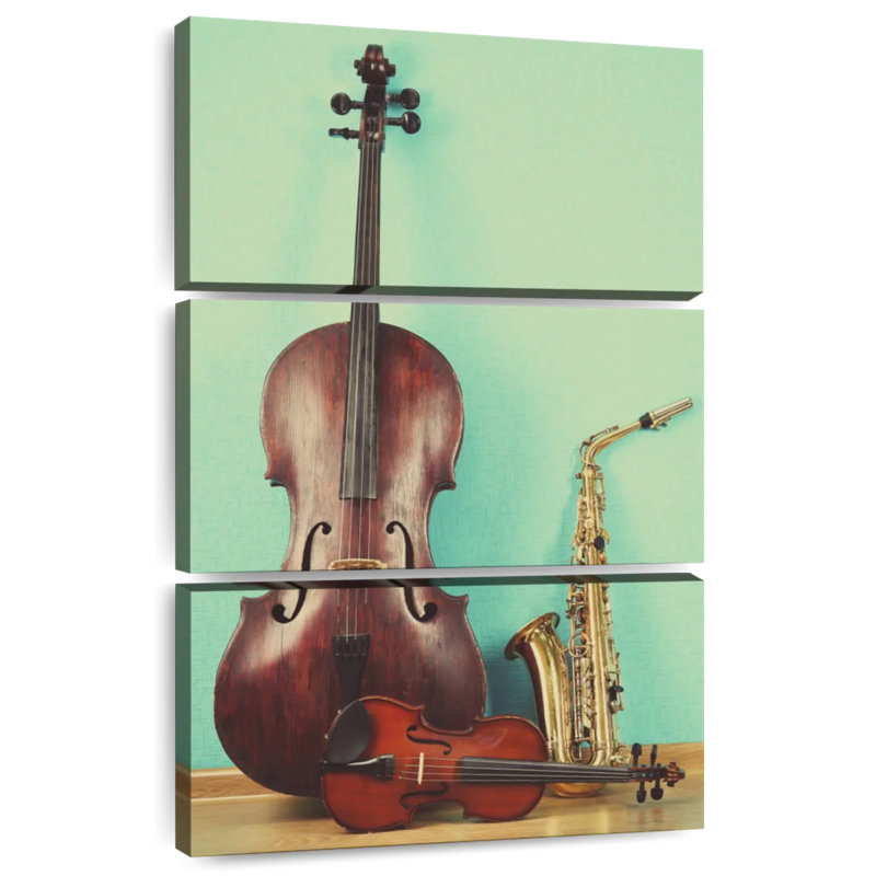 Abarca Jazz Instruments, 32" H x 20" W