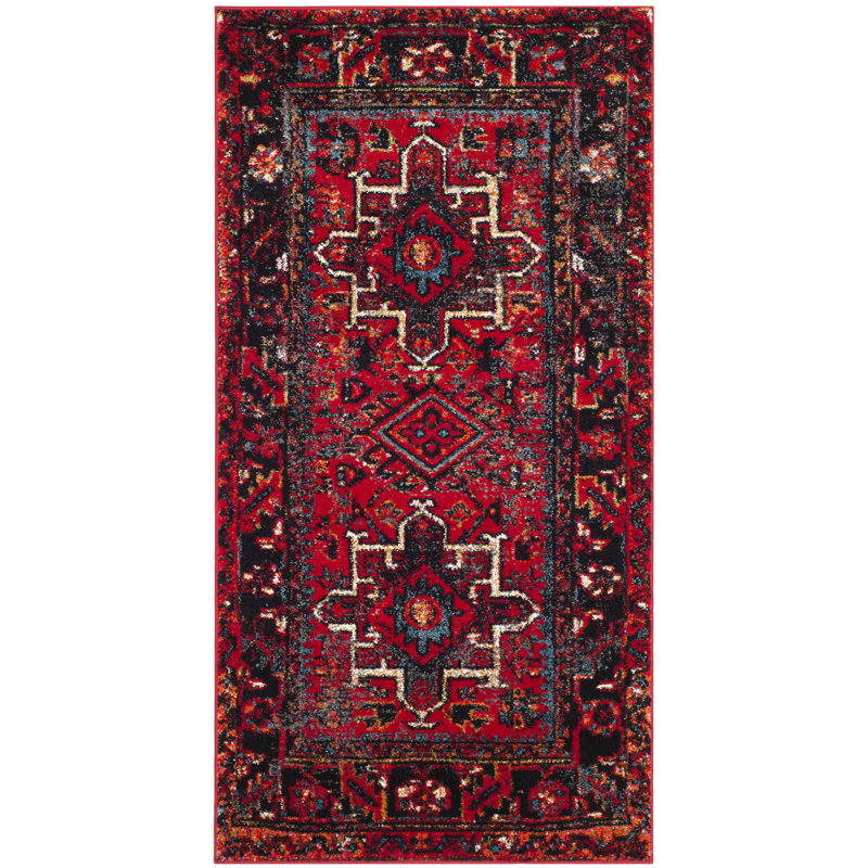 Kristina Moroccan Area Rug, Rectangle 79 x 152 cm