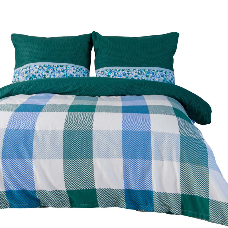 Cotton Duvet Cover Set with Pillow Shams