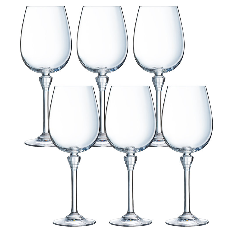 350ml Wine Glass Set, 6, 450ml