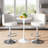 Counter Height Bar Stools, Kitchen Island Barstools Set Of 2, Adjustable Upholstered Swivel Counter Stool, Bar Height Island Chairs With Back & Footrest-1335647601