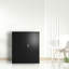 Boîte en métal robuste verrouillable - 2 tablettes réglables, 17,5 po Hauteur de l'armoire 2 portes 36,54 de large