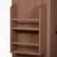 Banc de rempotage avec huche - 65 po, bois de sapin massif, tablettes réglables, étagère à épices-455716299