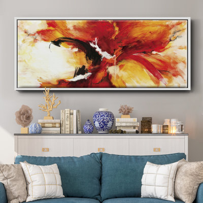 The Phoenix - Framed Canvas