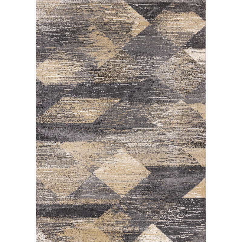 Tapis beige Cleda, Rectangle 5 pi 3 po x 7 pi 7 po
