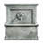 St. Aubin Handcrafted Outdoor Concrete / Cement Floor Fountain-13917491