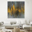 «Black and Gold Abstract» par Danhui Nai-101719033