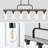 Adaleia 5 - Light Dimmable Kitchen Island Linear Chandelier