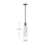 Cosette 1 - Ligh Single Cylinder Pendant