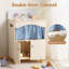 Armoire de cuisine jouet avec évier réaliste et robinet, évier de cuisine interactif avec eau courante, activités de nettoyage et de rangement pour enfants