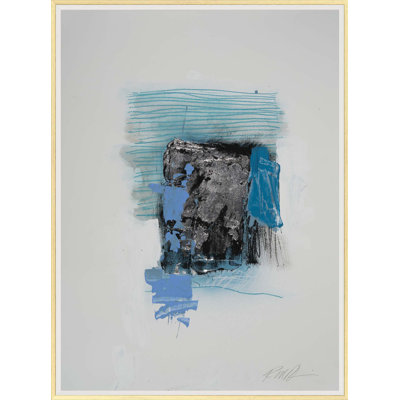 Blue Lines 4 Print by Robert Robinson