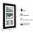 Mirabelle Black Matte Picture Frame
