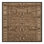 Machine Washable Turkish Brown Area Rug
