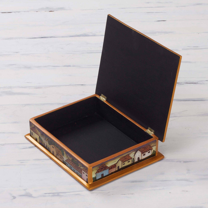 Boîte à bijoux en verre