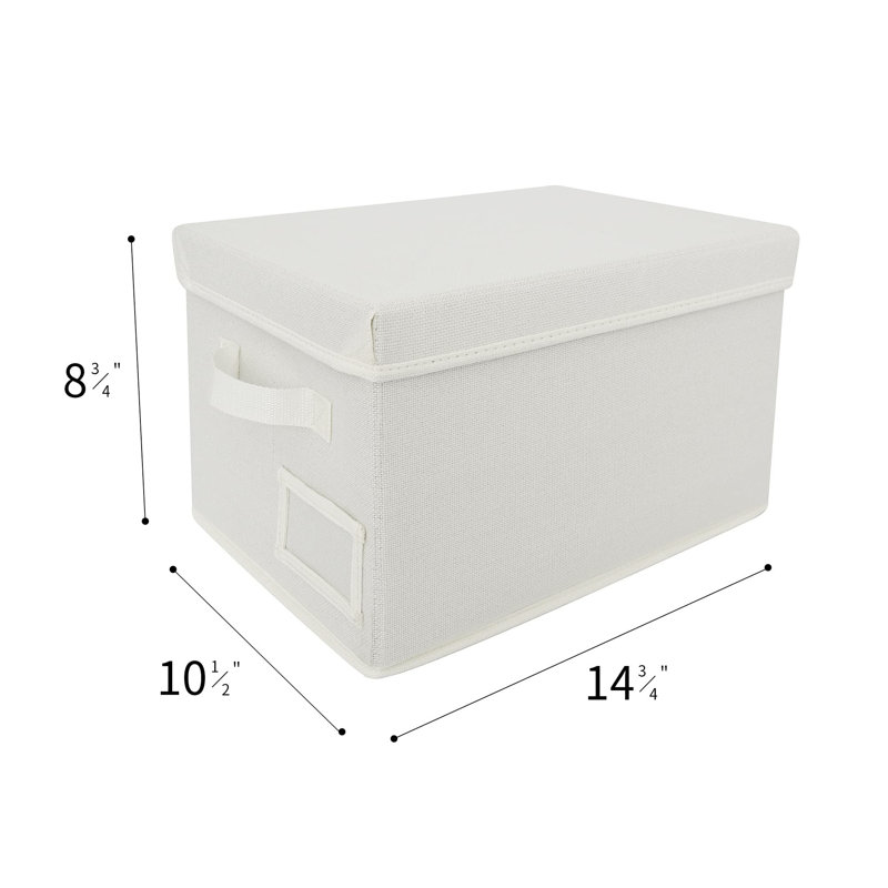 Brayden Studio Fabric Decorative Bin