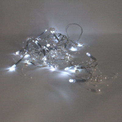 Coweta 20 - Bulb 4'' Battery Powered LED Wide Angle LED String Light