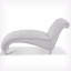 Chaise longue sans accoudoirs touffetée
