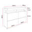 Neerings 119.6 cm Sideboard