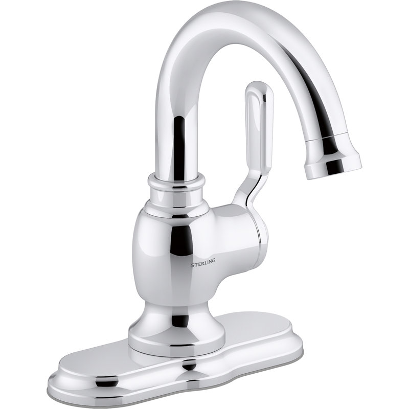 Ludington Single-Handle Bathroom Sink Faucet, Polished Chrome