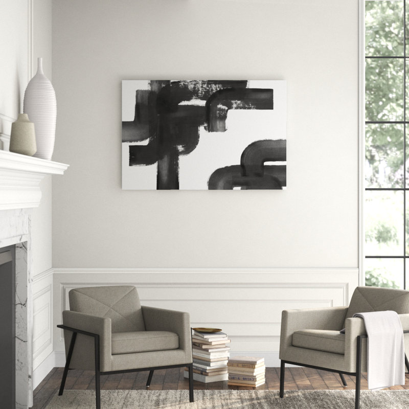 Concentric Corners I Print by Bobby Berk, 30" H x 45" W, Image Brush Gel